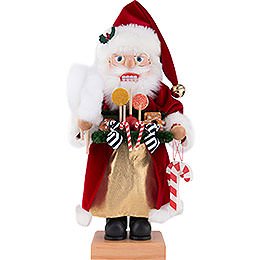 Nussknacker Weihnachtsmann mit Süßwaren - 46,5 cm
