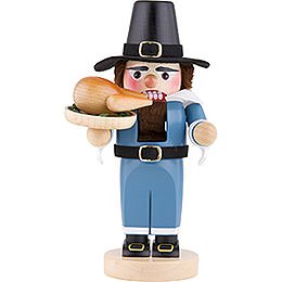 Nutcracker - Chubby Pilgrim with Turkey - 29 cm / 11.4 inch