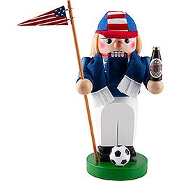 Nutcracker - Chubby US Soccer Fan - 26 cm / 10.2 inch