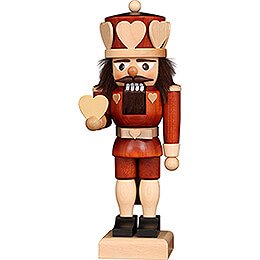 Nutcracker - King of Hearts Natural - 27 cm / 10.6 inch