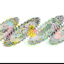 Ostereier Frhlingsmomente - 3er-Set - 18 cm