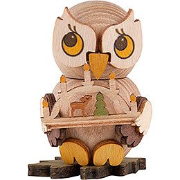 Owl Child with Candle Arch  -  4cm / 1.6 inch