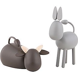 Ox and Donkey - KAVEX-Nativity - 12 cm / 5 inch