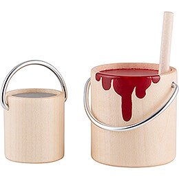 Paint Buckets - 2 pieces - 5,5 cm / 2.2 inch