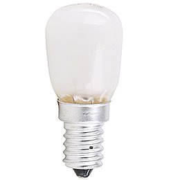 Pear Lamp Frosted  -  E14 Socket  -  230V/15W