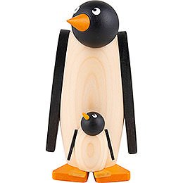 Pinguin mit Kind - 10 cm