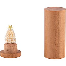 Pocket Christmas Tree - Cherrywood
 - 4,5 cm / 1.8 inch
