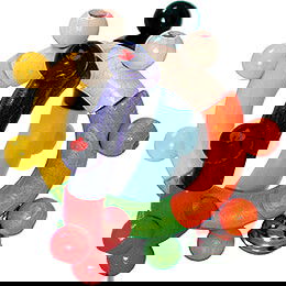 Rattle, Ball / Trend - 8 cm / 3.1 inch