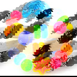 Rattle Dolphin  -  8cm / 3.1 inch