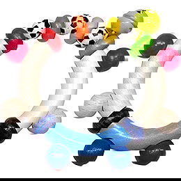Rattle Football - 10 cm / 3.9 inch