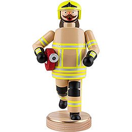 Ruchermnnchen Feuerwehrmann, beige - 23 cm