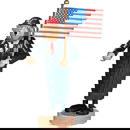 Ruchermnnchen Prsident - 28 cm