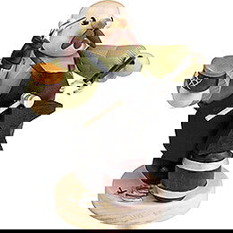 Ruchermnnchen Schmied - 16 cm