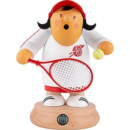 Ruchermnnchen Tennisspielerin - 16 cm