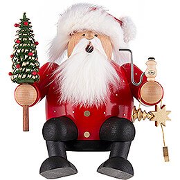 Ruchermnnchen Weihnachtsmann  -  Kantenhocker  -  16cm