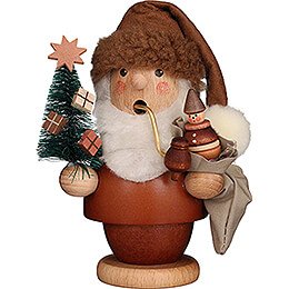 Ruchermnnchen Weihnachtsmann natur - 13 cm