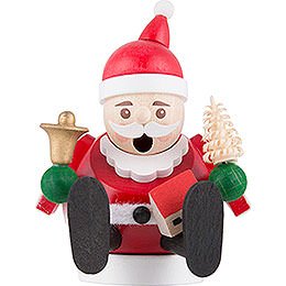 Ruchermnnchen mini sitzend - Weihnachtsmann - 9 cm