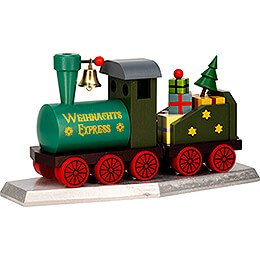 Räucherlok Weihnachts-Express - 14 cm