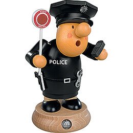 Räuchermännchen Policeman - 16 cm