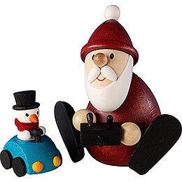 Santa with Remote Control Car - 8,3 cm / 3.3 inch