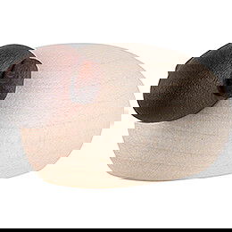Schaf mit schwarzem Kopf einzeln, natur - 2,5 cm