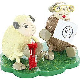Schafe "Omi" und " Opi"  -  5cm