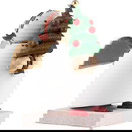Schutzengel mit Weihnachtsbumchen - 3,5 cm