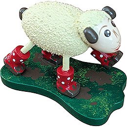 Sheep "Matschi" with Gumboots  -  5,5cm / 2.2 inch