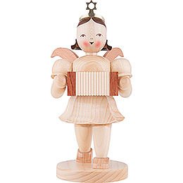 Shortskirt Angel Natural, with Harmonica - 22 cm / 8.7 inch