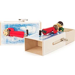 Slide Box  -  Romantic Box   -  6cm / 2.4 inch