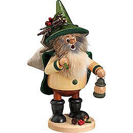 Smoker - Forest Gnome Hiker, Green - 25 cm / 10 inch