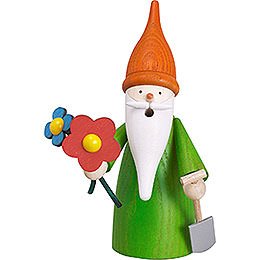 Smoker  -  Garden Gnome  -  16cm / 6 inch