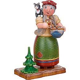 Smoker - Gingerbread Witch - 20 cm / 7.9 inch