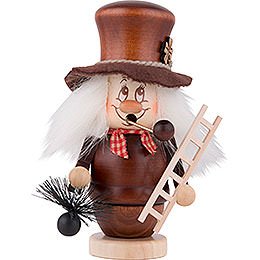 Smoker  -  Gnome Chimney Sweeper  -  15cm / 6 inch