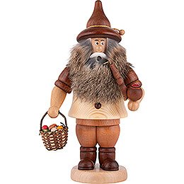 Smoker - Gnome Mushroom Gatherer - 24 cm / 9.4 inch