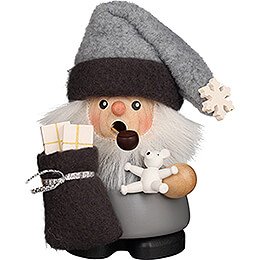 Smoker  -  Gnome Santa Claus Gray  -  10,5cm / 4.1 inch