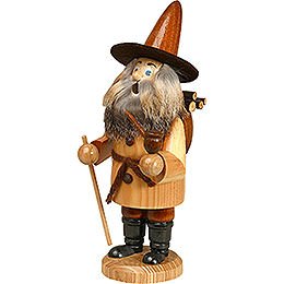 Smoker  -  Gnome Wood Gatherer, Natural  -  22cm / 9 inch