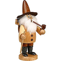 Smoker - Gnome Wood Gatherer Natural Colors - 19 cm / 7 inch