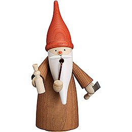Smoker - Gnome Wood Turner - 16 cm / 6.3 inch