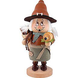 Smoker  -  Gnome Woodwoman  -  31,5cm / 12.4 inch