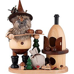 Smoker - Gnome on Board - Baker - 26 cm / 10.2 inch