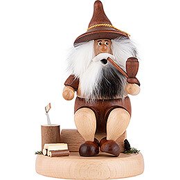 Smoker - Gnome with Chopping Block - 16 cm / 6.3 inch