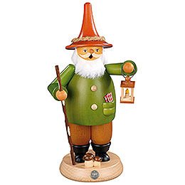 Smoker - Gnome with Lantern - 25 cm / 10 inch