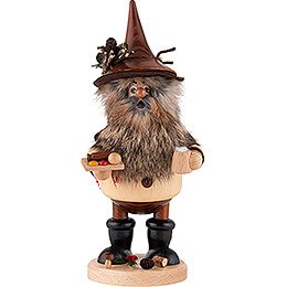 Smoker - Gnome with Sausage - 25 cm / 9.8 inch