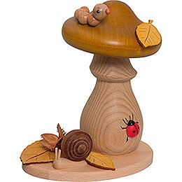 Smoker  -  Greenfinch Mushroom  -  14cm / 5.5 inch