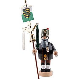 Smoker - Miner with Bell Tree - 31 cm / 12.2 inch