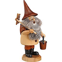 Smoker - Mountain Gnome with Rake - 18 cm / 7 inch