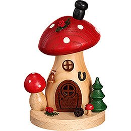 Smoker - Mushroom Hut Toadstool - 15 cm / 5.9 inch