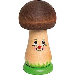 Smoker - Mushroom with Brown Hat - 12 cm / 4.7 inch