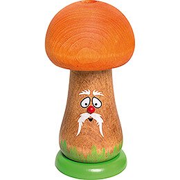 Smoker - Mushroom with Orange Hat - 12 cm / 4.7 inch